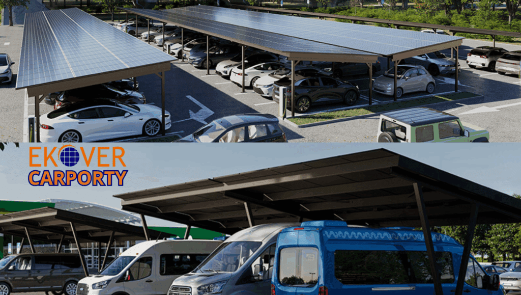 Carporty Amiston z magazynem energii – estetyka, oszczędność miejsca i nowoczesna technologia