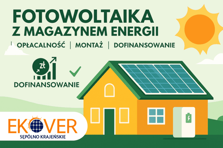 Fotowoltaika z magazynem energii w Złotowie: opłacalność, montaż i dofinansowanie