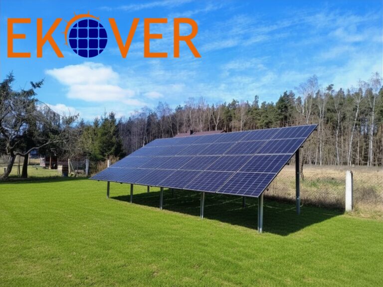 Instalacja fotowoltaiczna JA Solar z falownikiem Deye i magazynem energii w Jerzmionkach wykonana przez EKOVER