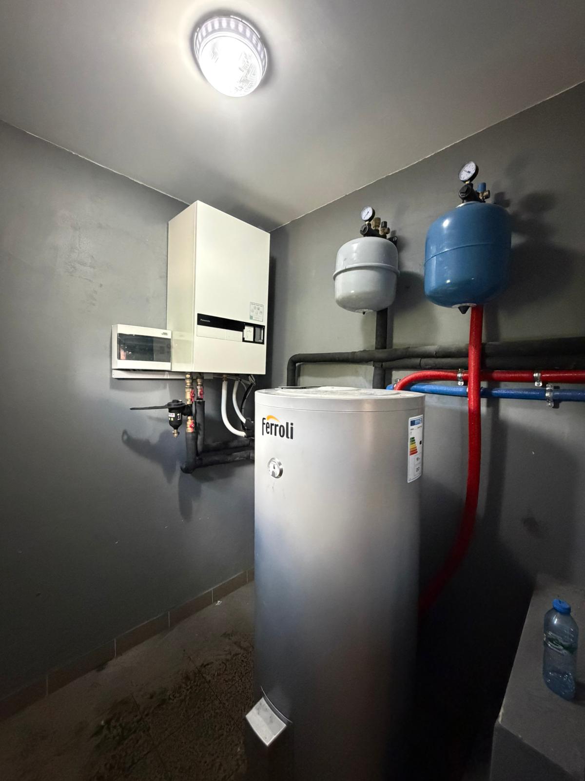 Montaż pompy ciepła Panasonic Aquarea 12 kW w Sępólnie Krajeńskim