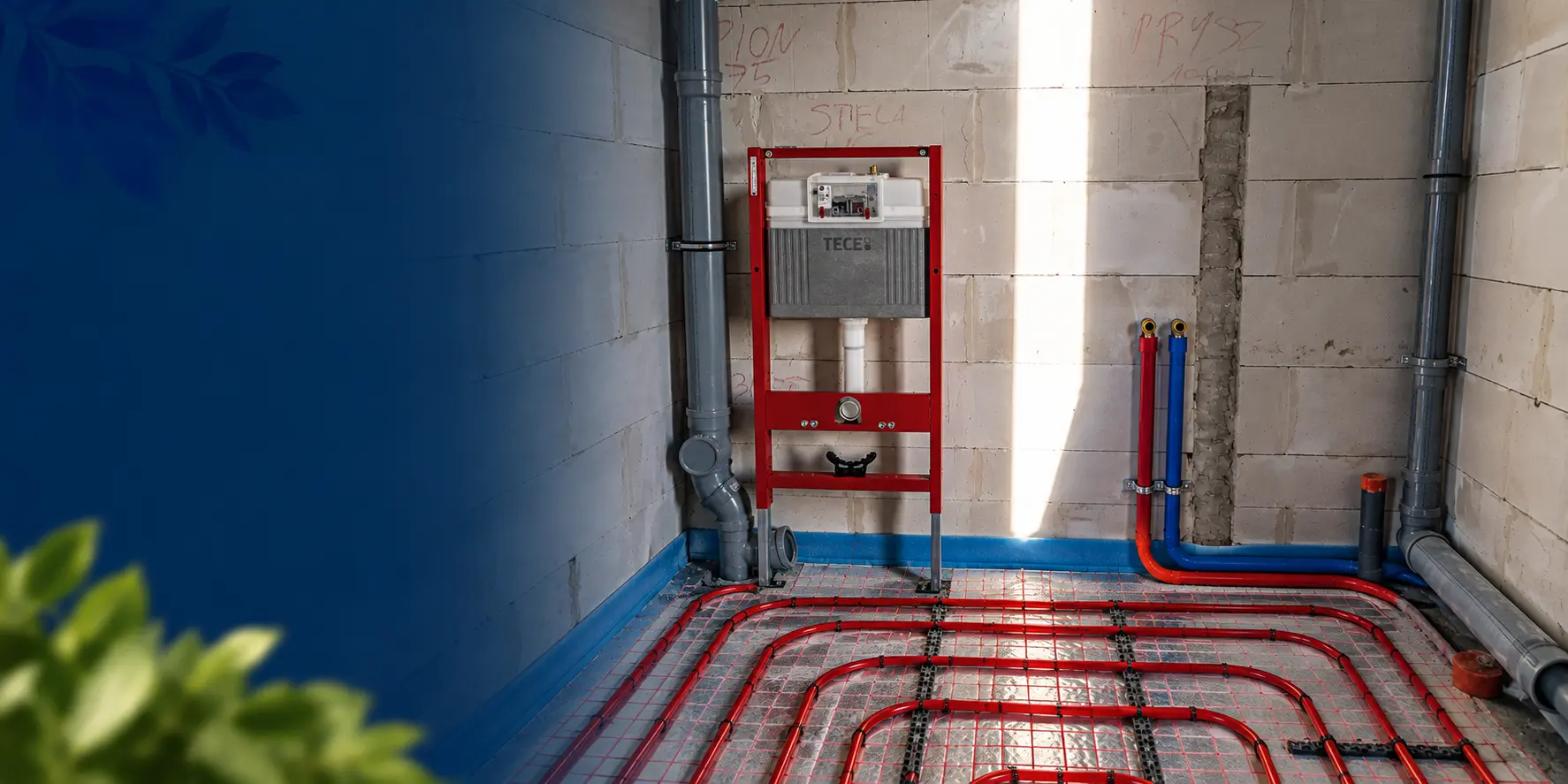 Instalacja hydrauliczna i ogrzewanie podłogowe
