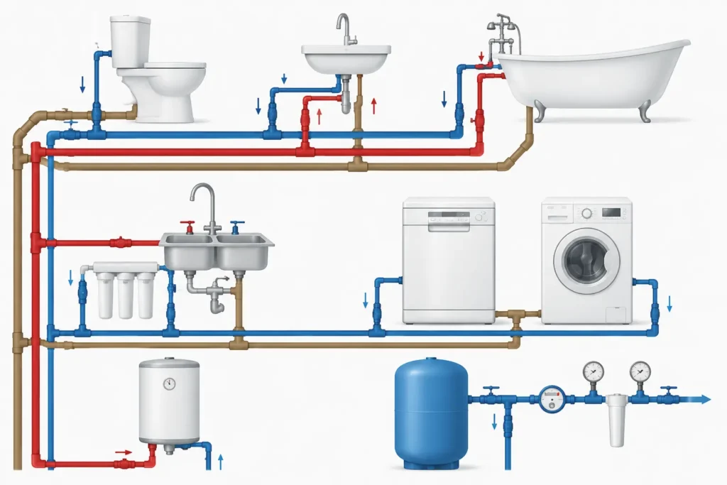 Instalacje wodno-kanalizacyjne 1 instalacja wodkan